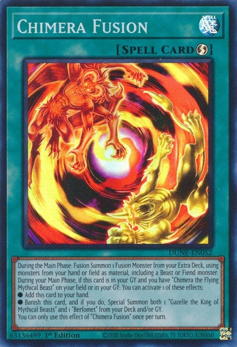 Image for Chimera Fusion (DUNE-EN052) (Duelist Nexus) - YuGiOh