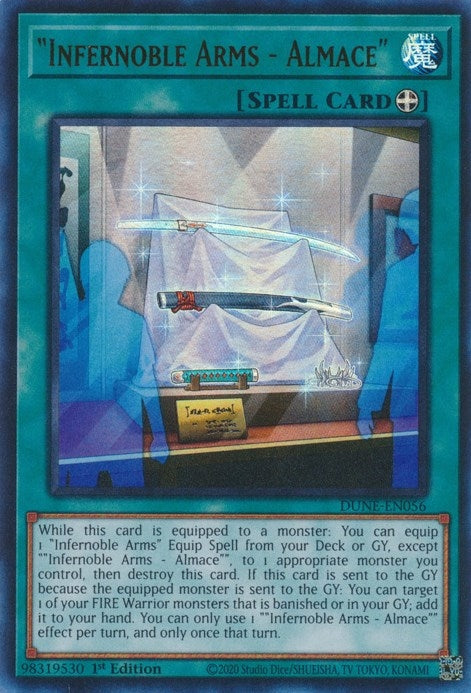 "Infernoble Arms - Almace" (DUNE-EN056) (Duelist Nexus)
