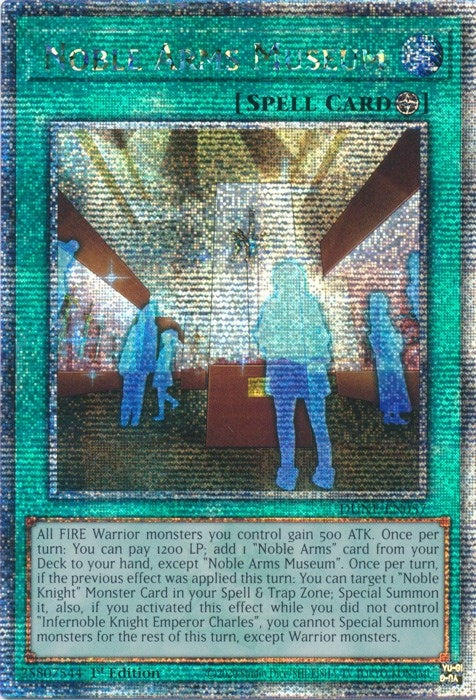 Image for Noble Arms Museum (Quarter Century Secret Rare) (DUNE-EN057) (Duelist Nexus) - YuGiOh