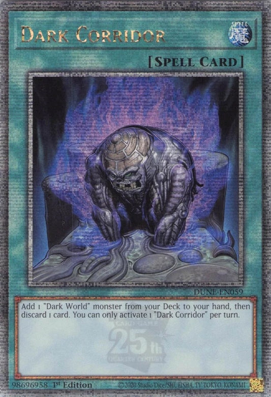 Image for Dark Corridor (Quarter Century Secret Rare) (DUNE-EN059) (Duelist Nexus) - YuGiOh