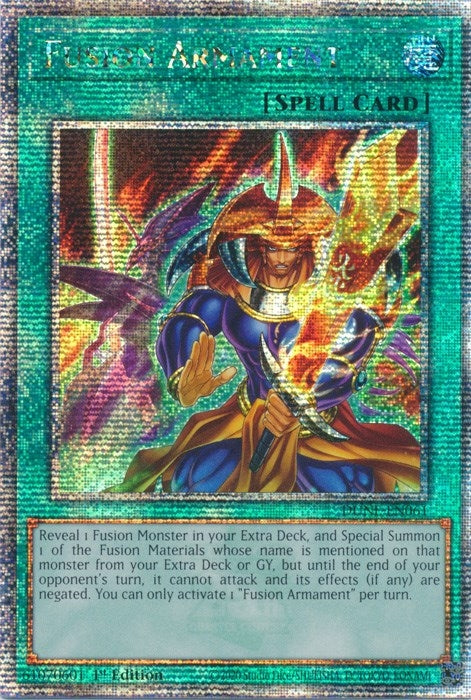 Image for Fusion Armament (Quarter Century Secret Rare) (DUNE-EN061) (Duelist Nexus) - YuGiOh