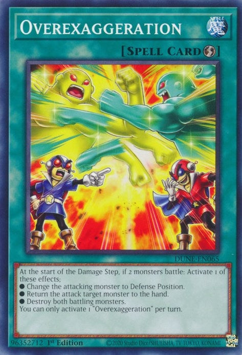 Image for Overexaggeration (DUNE-EN065) (Duelist Nexus) - YuGiOh