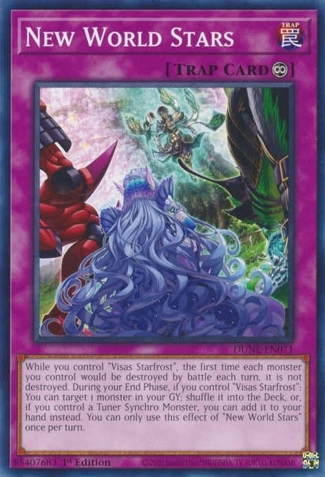 Image for New World Stars (DUNE-EN071) (Duelist Nexus) - YuGiOh