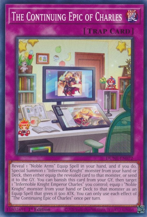 Image for The Continuing Epic of Charles (DUNE-EN072) (Duelist Nexus) - YuGiOh