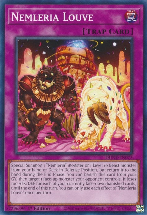 Image for Nemleria Louve (DUNE-EN073) (Duelist Nexus) - YuGiOh