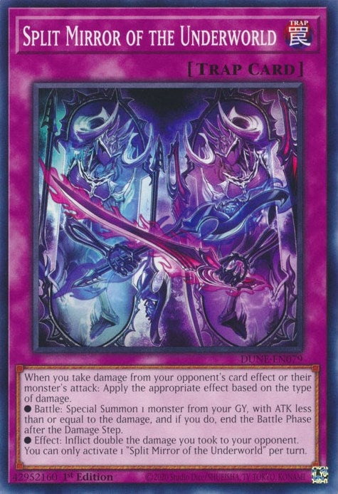 Image for Split Mirror of the Underworld (DUNE-EN079) (Duelist Nexus) - YuGiOh