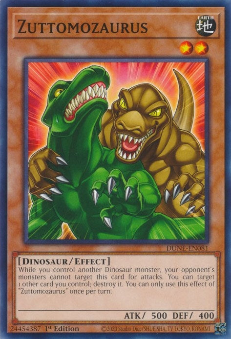 Zuttomozaurus (DUNE-EN081) (Duelist Nexus)