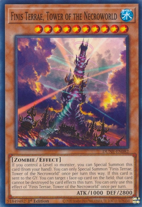 Image for Finis Terrae, Tower of the Necroworld (DUNE-EN082) (Duelist Nexus) - YuGiOh