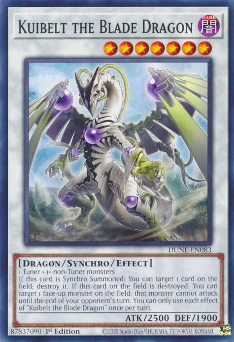Kuibelt the Blade Dragon (DUNE-EN083) (Duelist Nexus)
