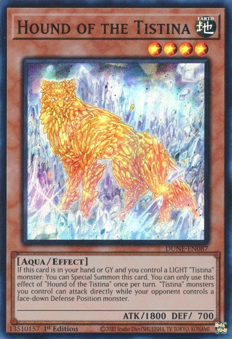 Hound of the Tistina (DUNE-EN087) (Duelist Nexus)