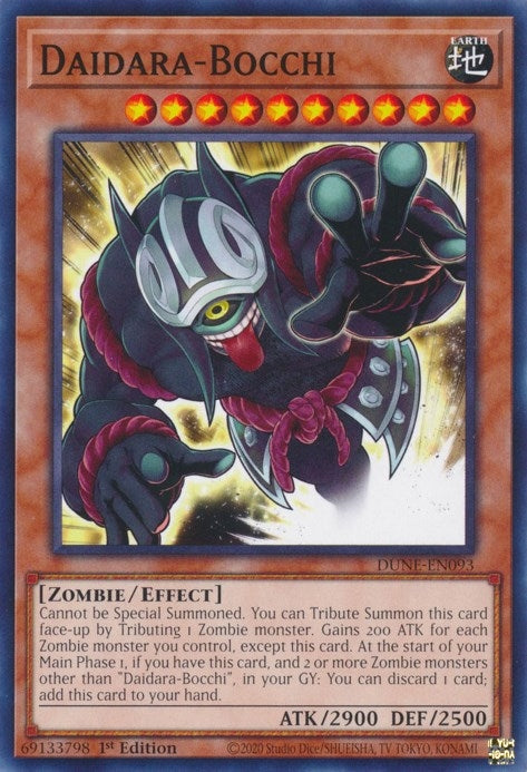 Image for Daidara-Bocchi (DUNE-EN093) (Duelist Nexus) - YuGiOh