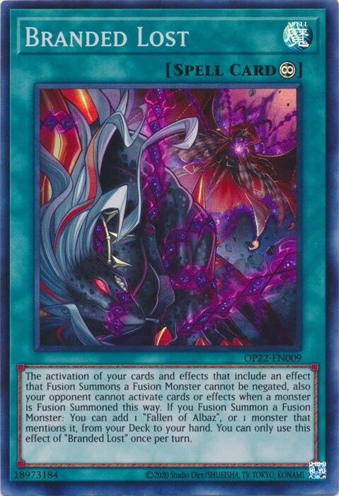 Branded Lost (OP22-EN009) (OTS Tournament Pack 22)