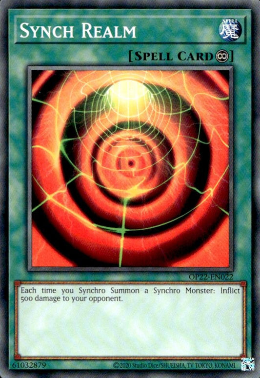 Synch Realm (OP22-EN022) (OTS Tournament Pack 22)