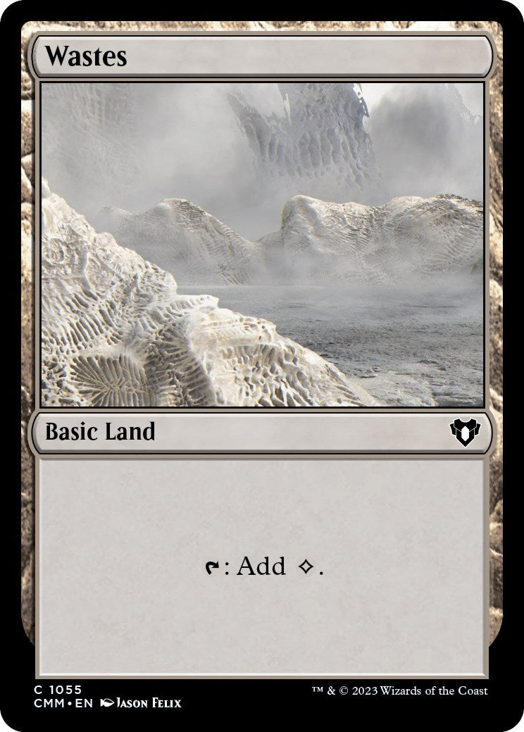 Image for Wastes (1055) (1055) (Commander Masters) (CMM) - Magic: The Gathering