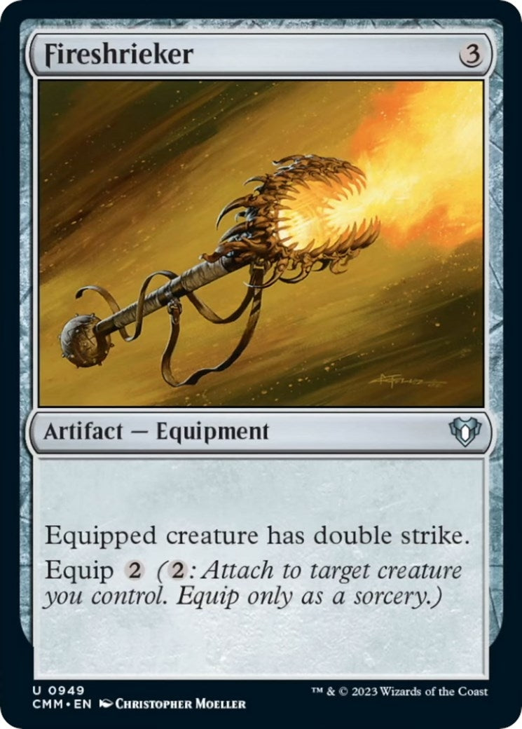 Image for Fireshrieker (949) (Commander Masters) (CMM) - Magic: The Gathering