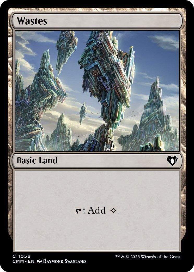 Image for Wastes (1056) (1056) (Commander Masters) (CMM) - Magic: The Gathering