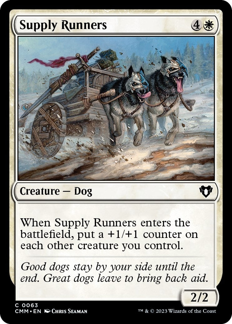 Image for Supply Runners (63) (Commander Masters) (CMM) - Magic: The Gathering
