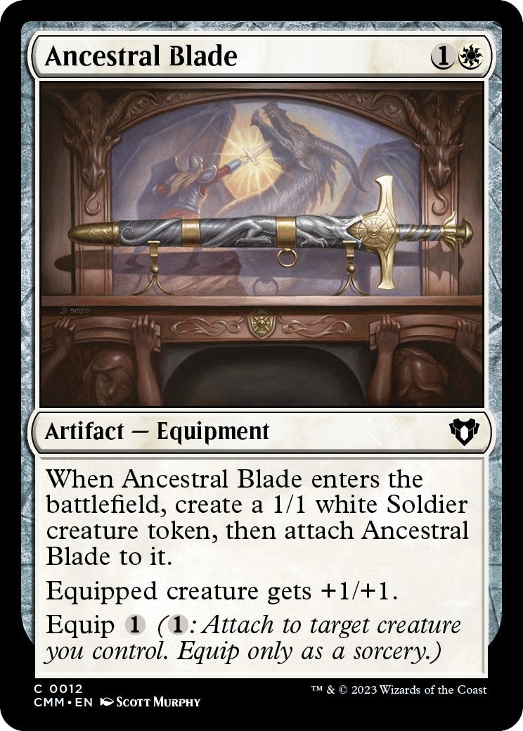 Image for Ancestral Blade (12) (Commander Masters) (CMM) - Magic: The Gathering
