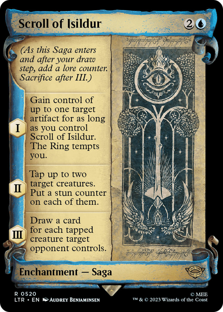 Scroll of Isildur (Showcase Scrolls) (520) (LTR)