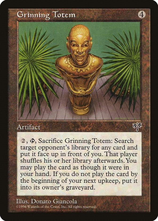 Image for Grinning Totem (Mirage) - Magic: The Gathering