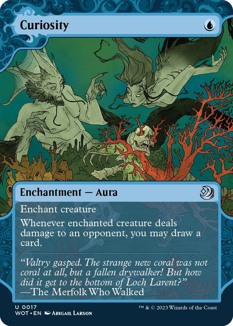 Image for Curiosity (17) (Wilds of Eldraine: Enchanting Tales) - Magic: The Gathering