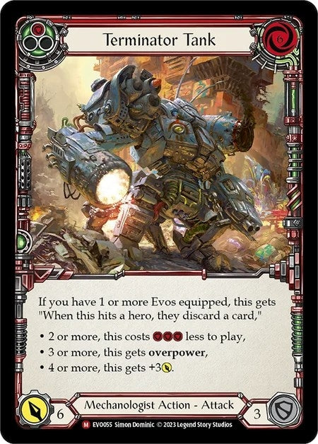 Image for Terminator Tank (EVO055) (Bright Lights) - Flesh and Blood TCG