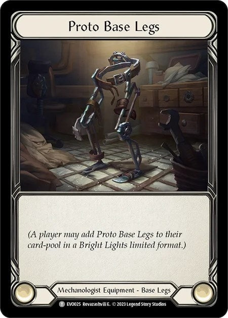 Image for Proto Base Legs (EVO025) (Bright Lights) - Flesh and Blood TCG
