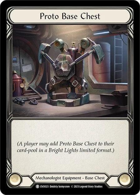Image for Proto Base Chest (EVO023) (Bright Lights) - Flesh and Blood TCG