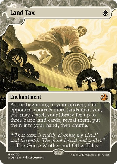 Image for Land Tax (9) (Wilds of Eldraine: Enchanting Tales) - Magic: The Gathering