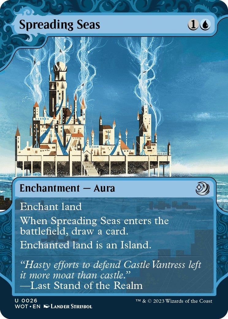 Image for Spreading Seas (26) (Wilds of Eldraine: Enchanting Tales) - Magic: The Gathering