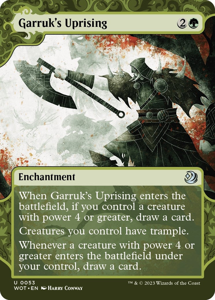 Image for Garruk's Uprising (53) (Wilds of Eldraine: Enchanting Tales) - Magic: The Gathering