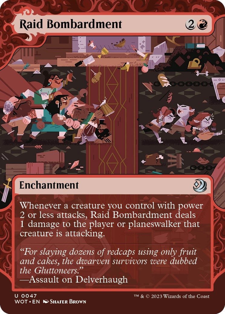Image for Raid Bombardment (47) (Wilds of Eldraine: Enchanting Tales) - Magic: The Gathering