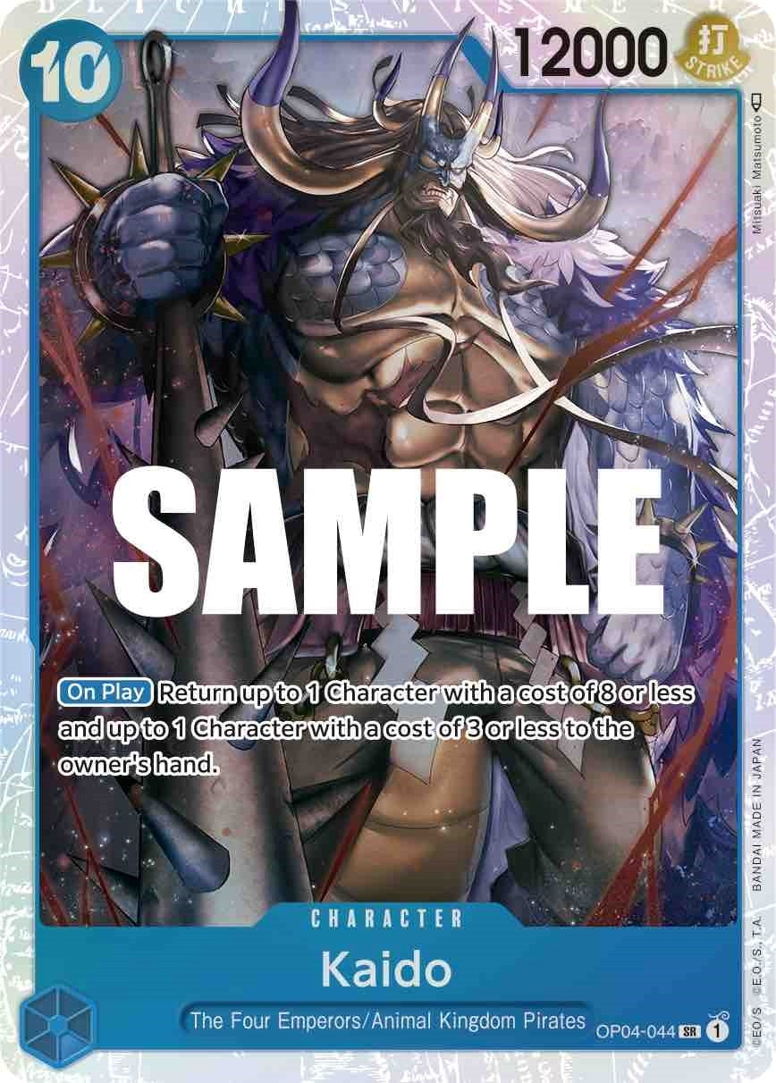 Image for Kaido (OP04-044) (Kingdoms of Intrigue) - One Piece Card Game