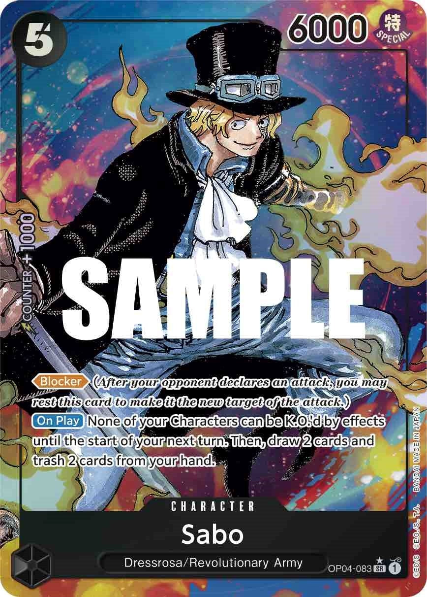 Sabo (Alternate Art) (OP04-083) (Kingdoms of Intrigue)