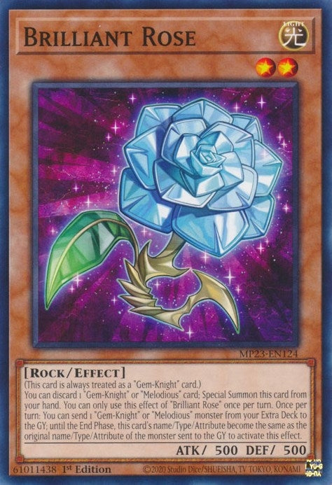 Brilliant Rose (MP23-EN124) (25th Anniversary Tin: Dueling Heroes Mega Pack)