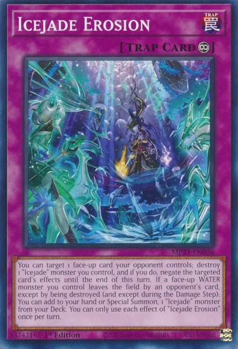 Icejade Erosion (MP23-EN036) (25th Anniversary Tin: Dueling Heroes Mega Pack)