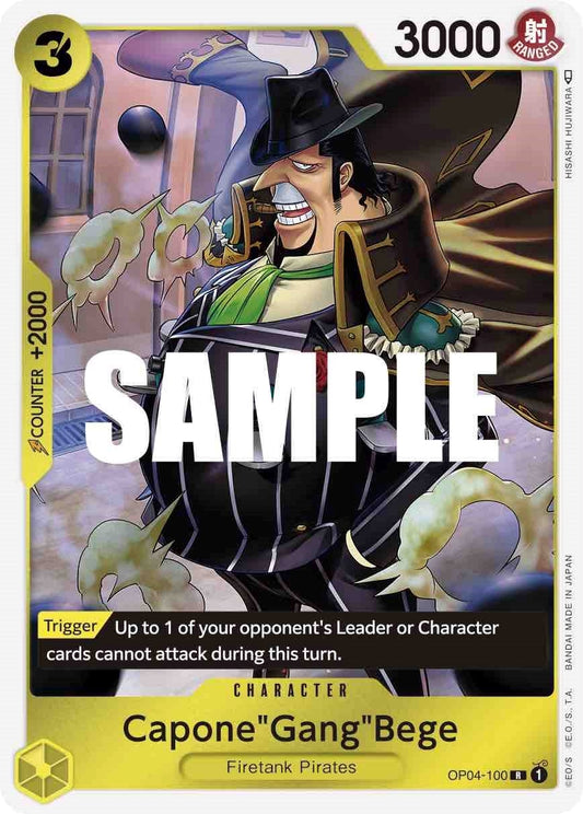 Capone"Gang"Bege (OP04-100) (Kingdoms of Intrigue)