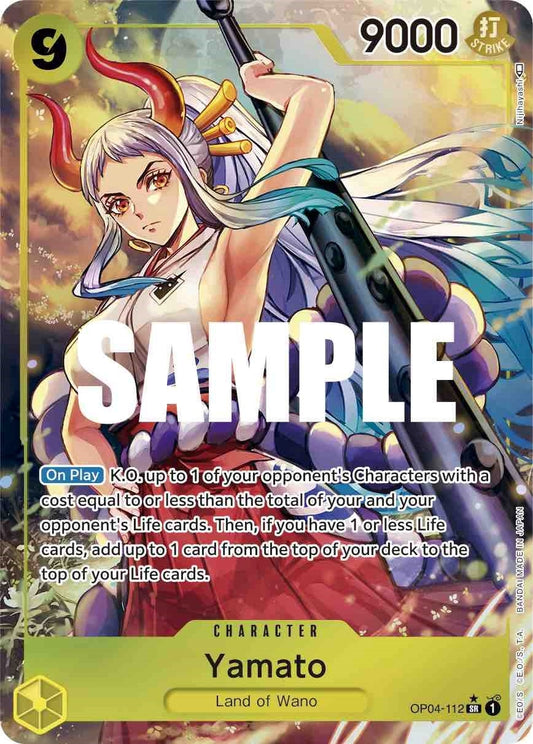 Yamato (Alternate Art) (OP04-112) (Kingdoms of Intrigue)