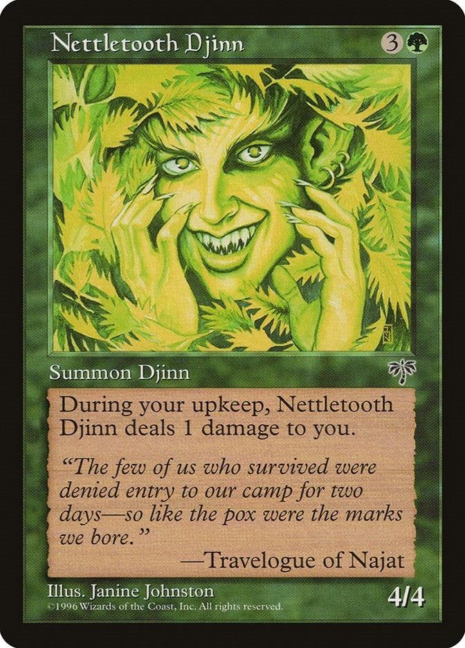 Nettletooth Djinn (Mirage)