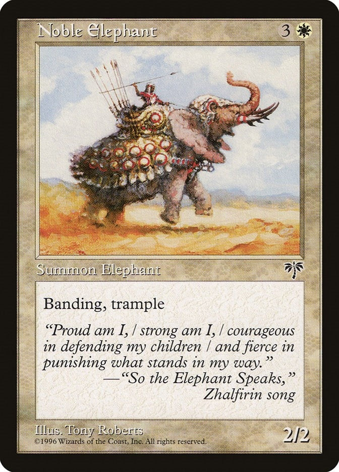 Noble Elephant (Mirage)