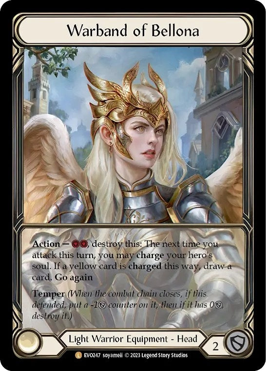 Image for Warband of Bellona (Extended Art) (EVO247) (Bright Lights) - Flesh and Blood TCG