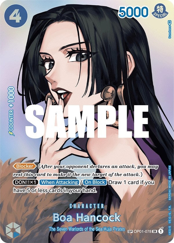 Boa Hancock (SP) (OP01-078) (Kingdoms of Intrigue)