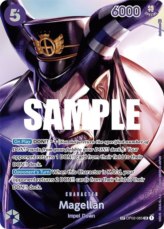 Magellan (SP) (OP02-085) (Kingdoms of Intrigue)