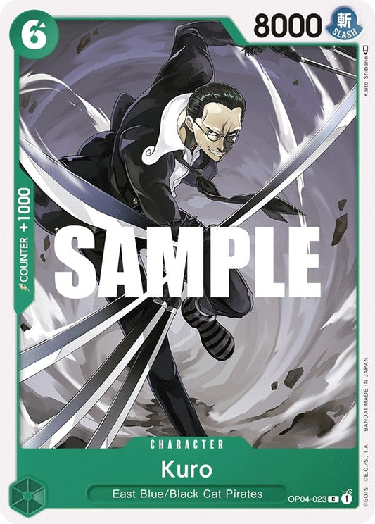 Image for Kuro (OP04-023) (Kingdoms of Intrigue) - One Piece Card Game