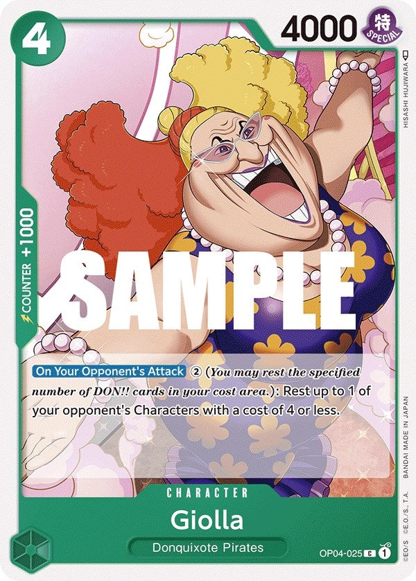 Image for Giolla (OP04-025) (Kingdoms of Intrigue) - One Piece Card Game