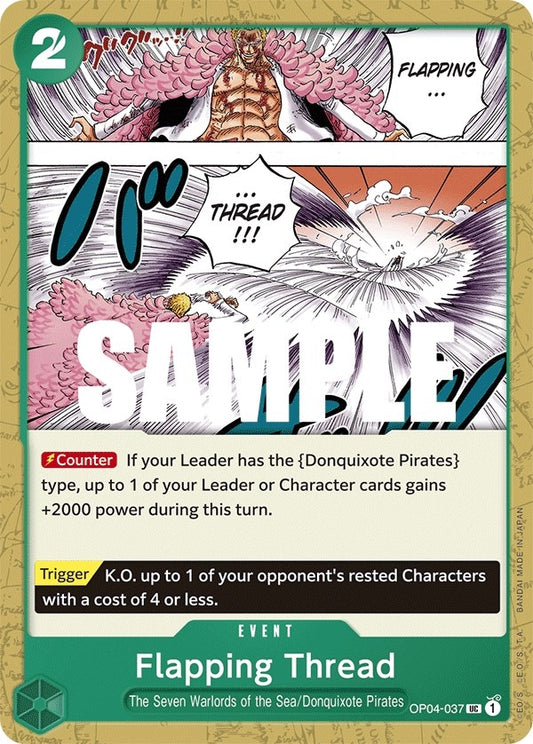 Flapping Thread (OP04-037) (Kingdoms of Intrigue)