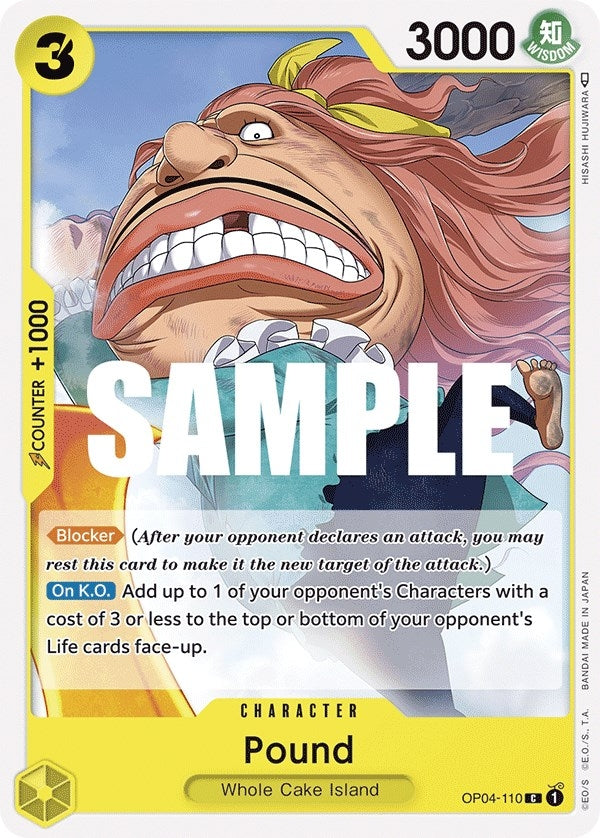 Pound (OP04-110) (Kingdoms of Intrigue)