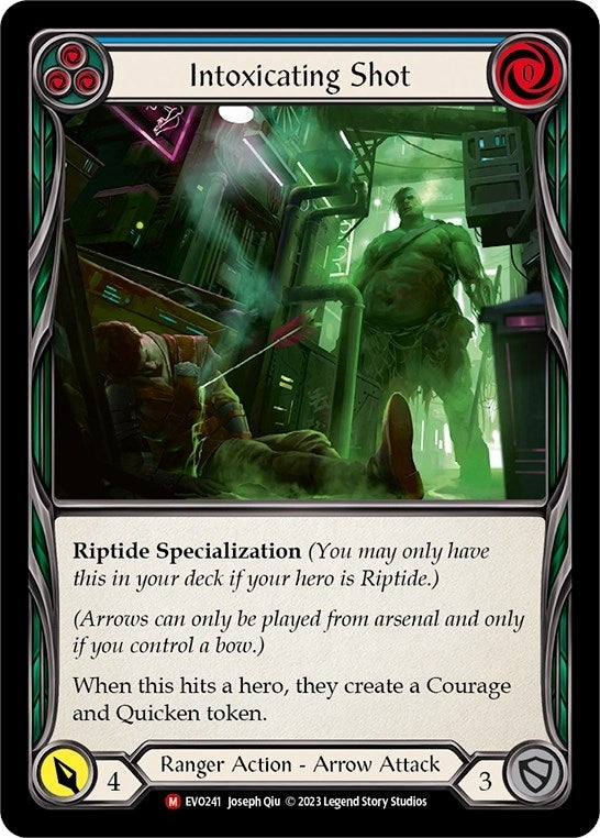 Image for Intoxicating Shot (EVO241) (Bright Lights) - Flesh and Blood TCG