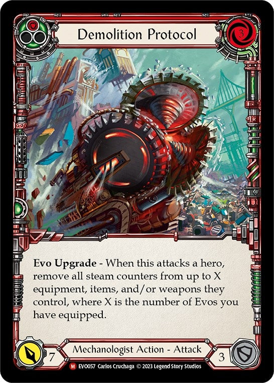 Image for Demolition Protocol (EVO057) (Bright Lights) - Flesh and Blood TCG