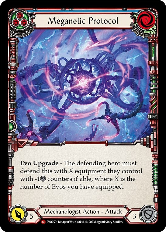 Image for Meganetic Protocol (EVO059) (Bright Lights) - Flesh and Blood TCG